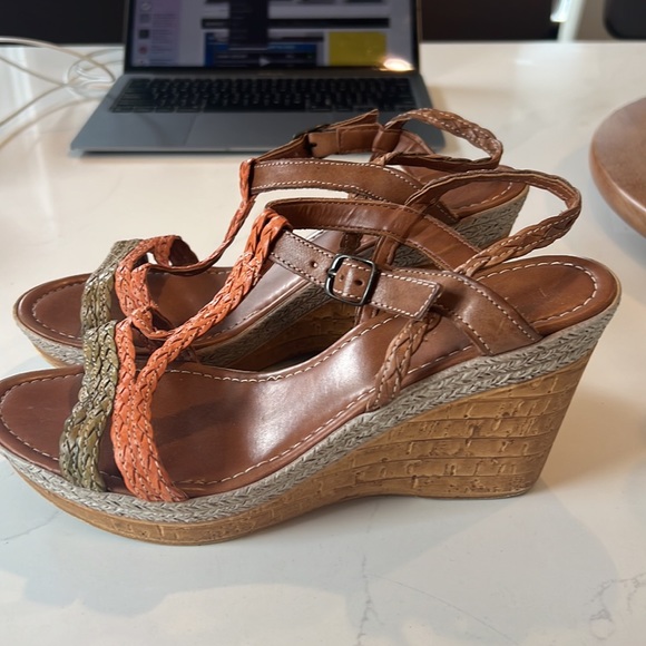 Summer wedge sandal. Size 39 - Picture 2 of 4